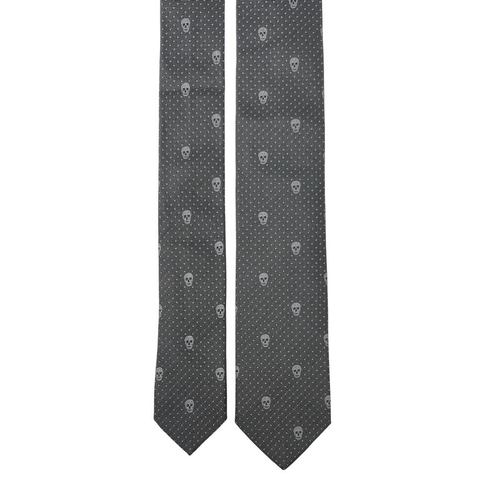 Alexander McQueen Skull Pattern Tie